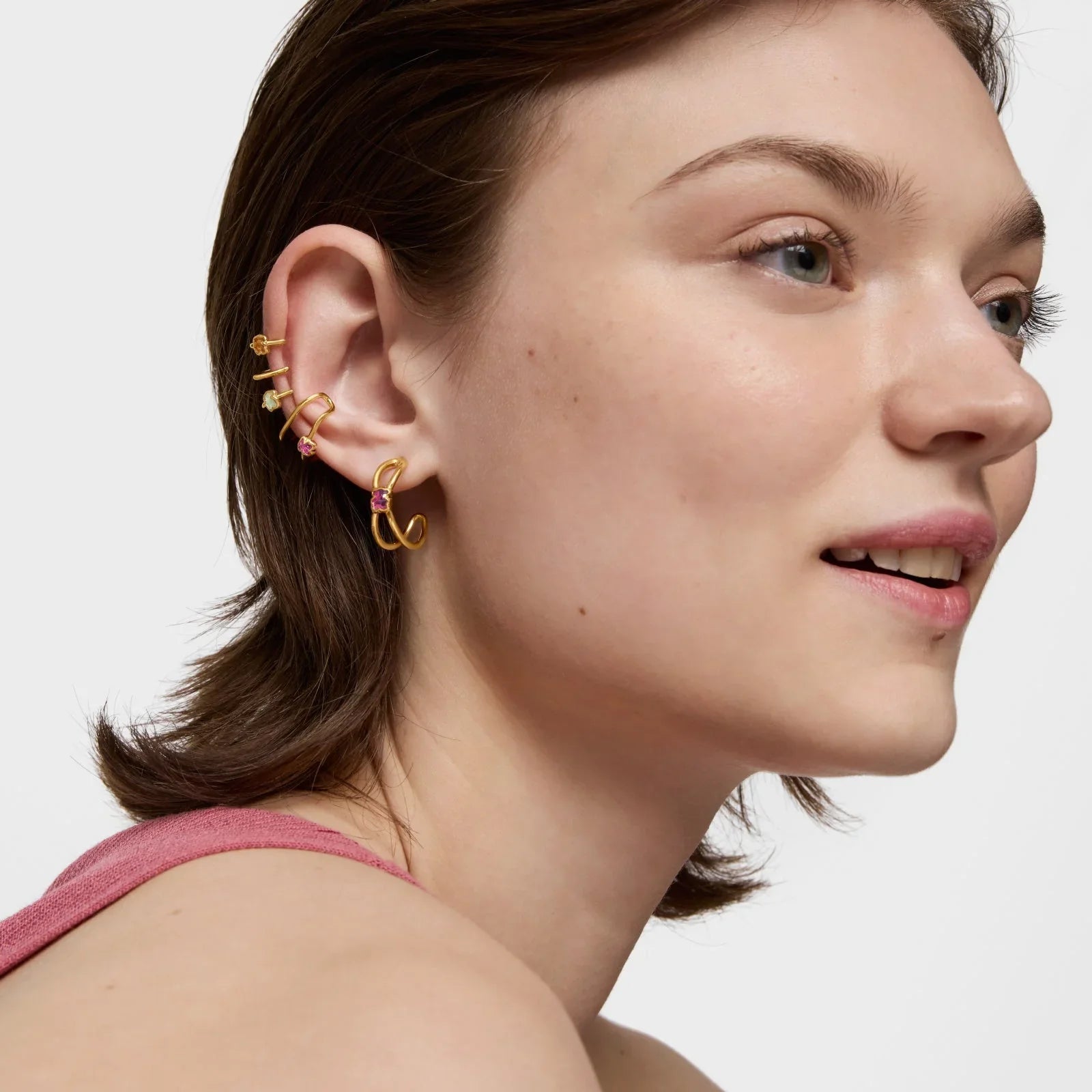 עגילי חישוק - CHOZEN