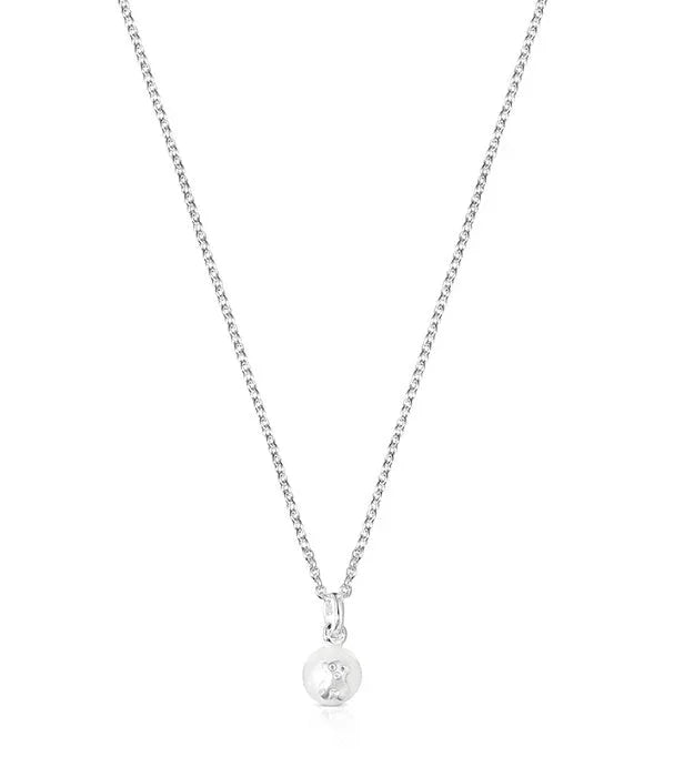 שרשרת כסף עדינה עם תליון עגול, תכשיטים יוקרתיים CHOZEN, אלפא יבואן רשמי