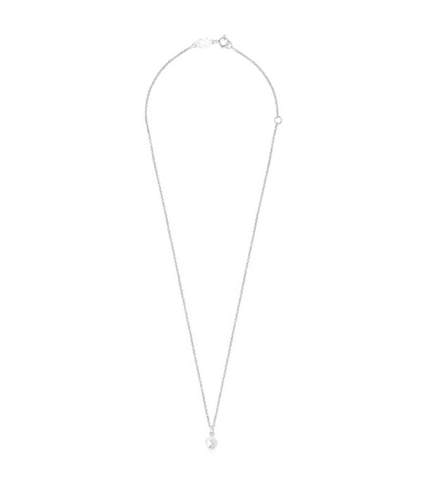 טואוס שרשרת בשילוב פנינה ודובי Icon Pearl מכסף סטרלינג