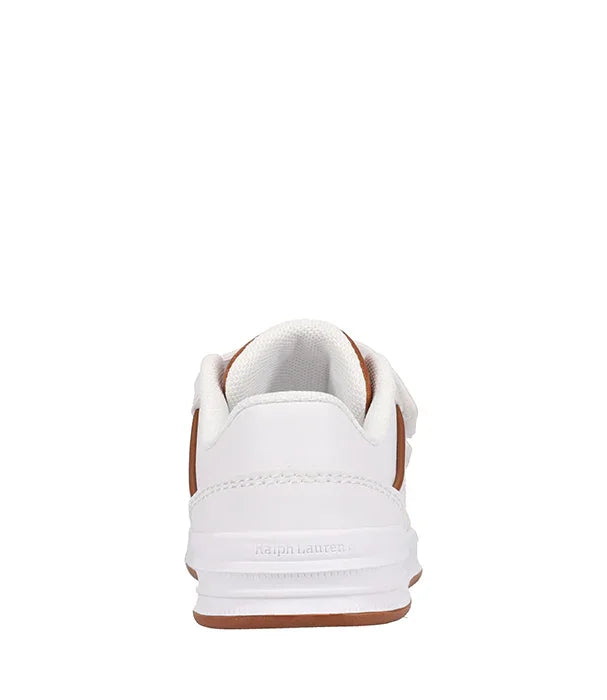 נעל סניקרס לבנה ראלף לורן, מבט מאחור, להשיג ב-CHOZEN קבוצת אלפא