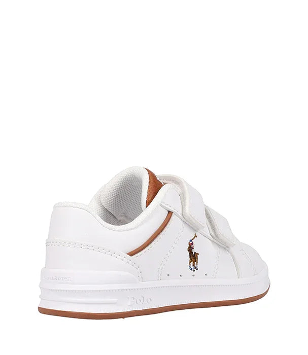 נעל ספורט לבנה עם סמל POLO לגברים, נעלי מותגים באתר CHOZEN