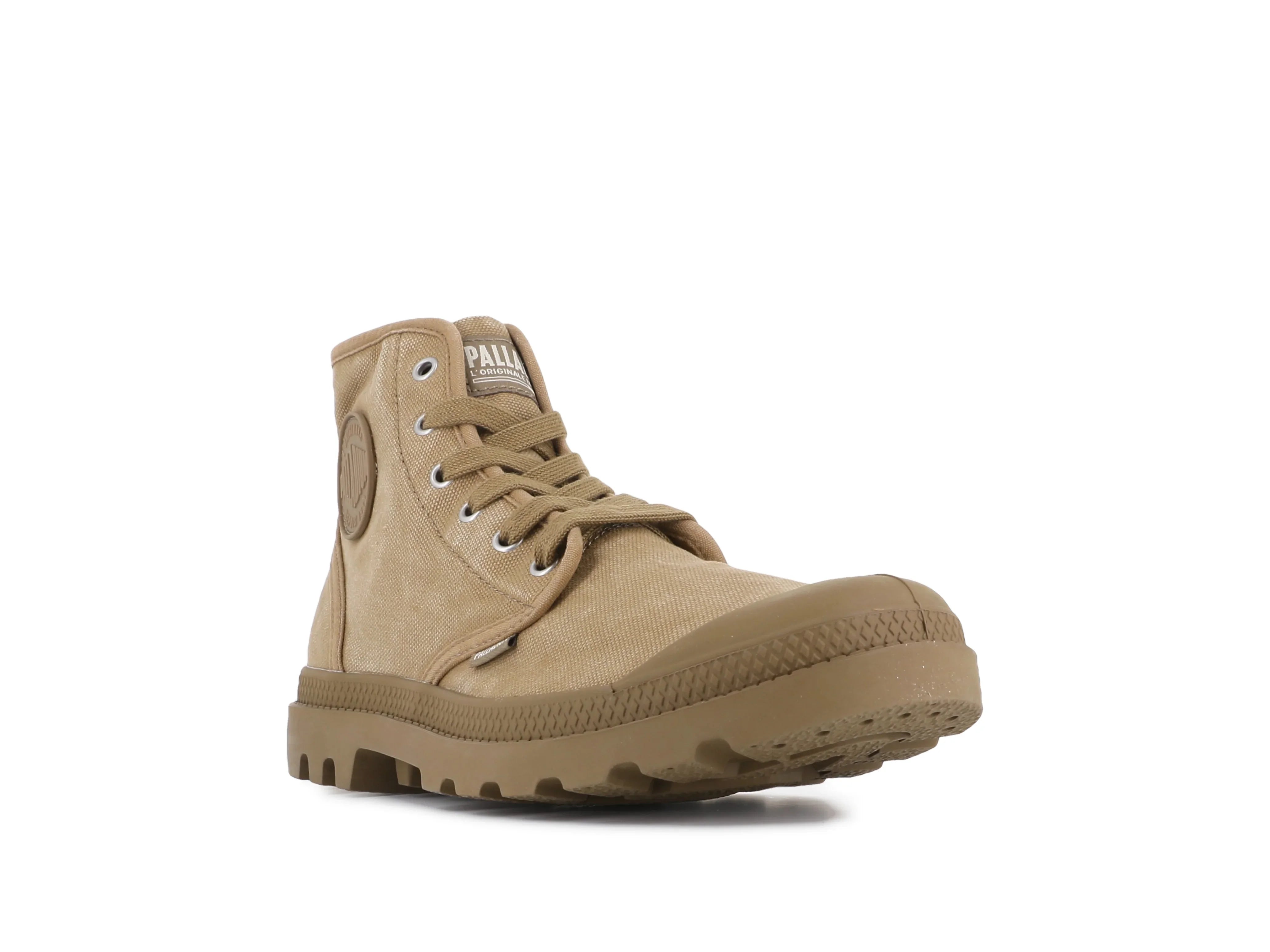 נעל סניקרס גבוהה בז׳ של PALLADIUM, דגם איכותי מהמותגים המובילים ב-CHOZEN