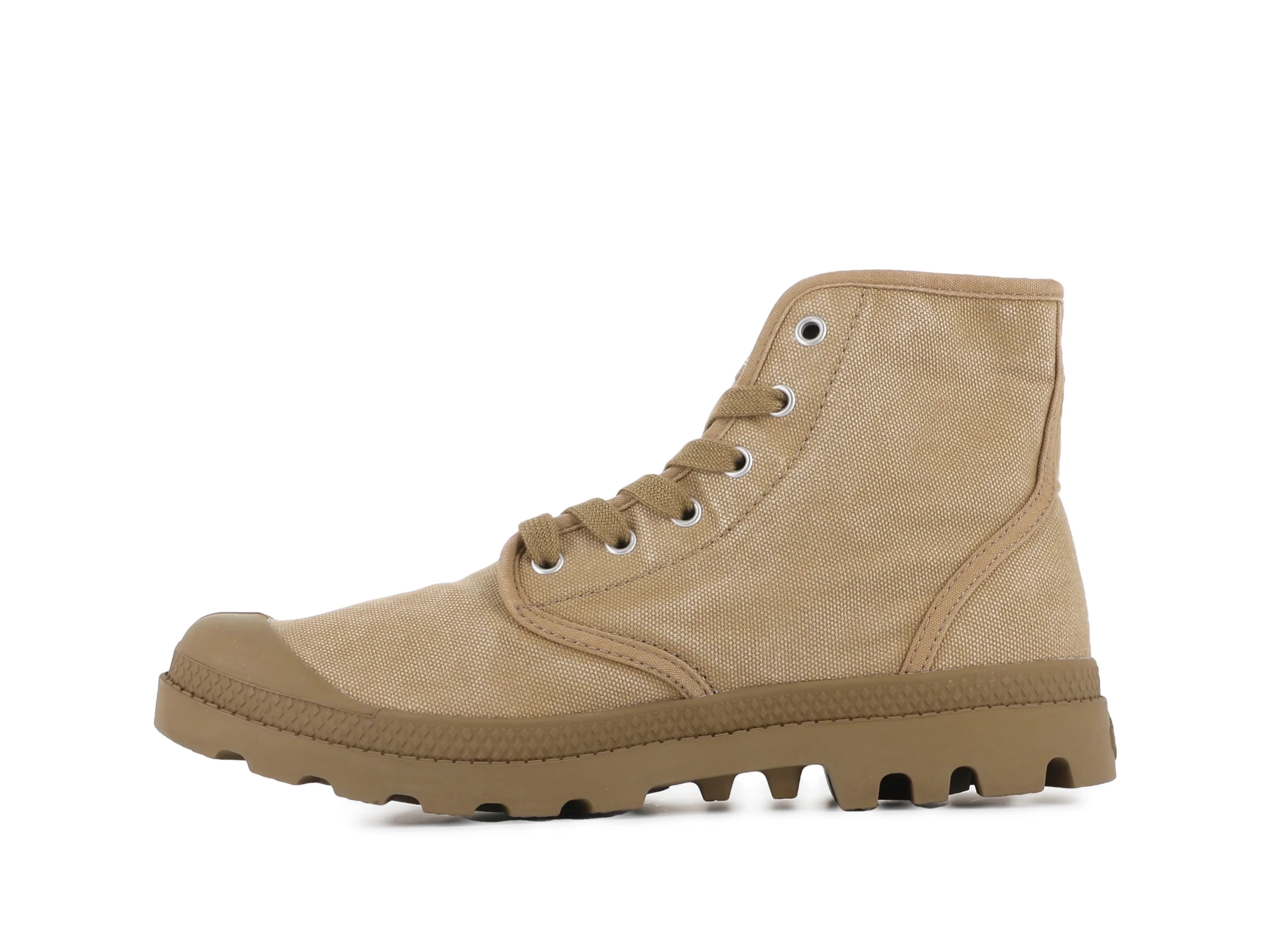 נעל קנבס חומה לגברים מבית CHOZEN, סוליה עבה, עיצוב איכותי, אלפא יבואן רשמי