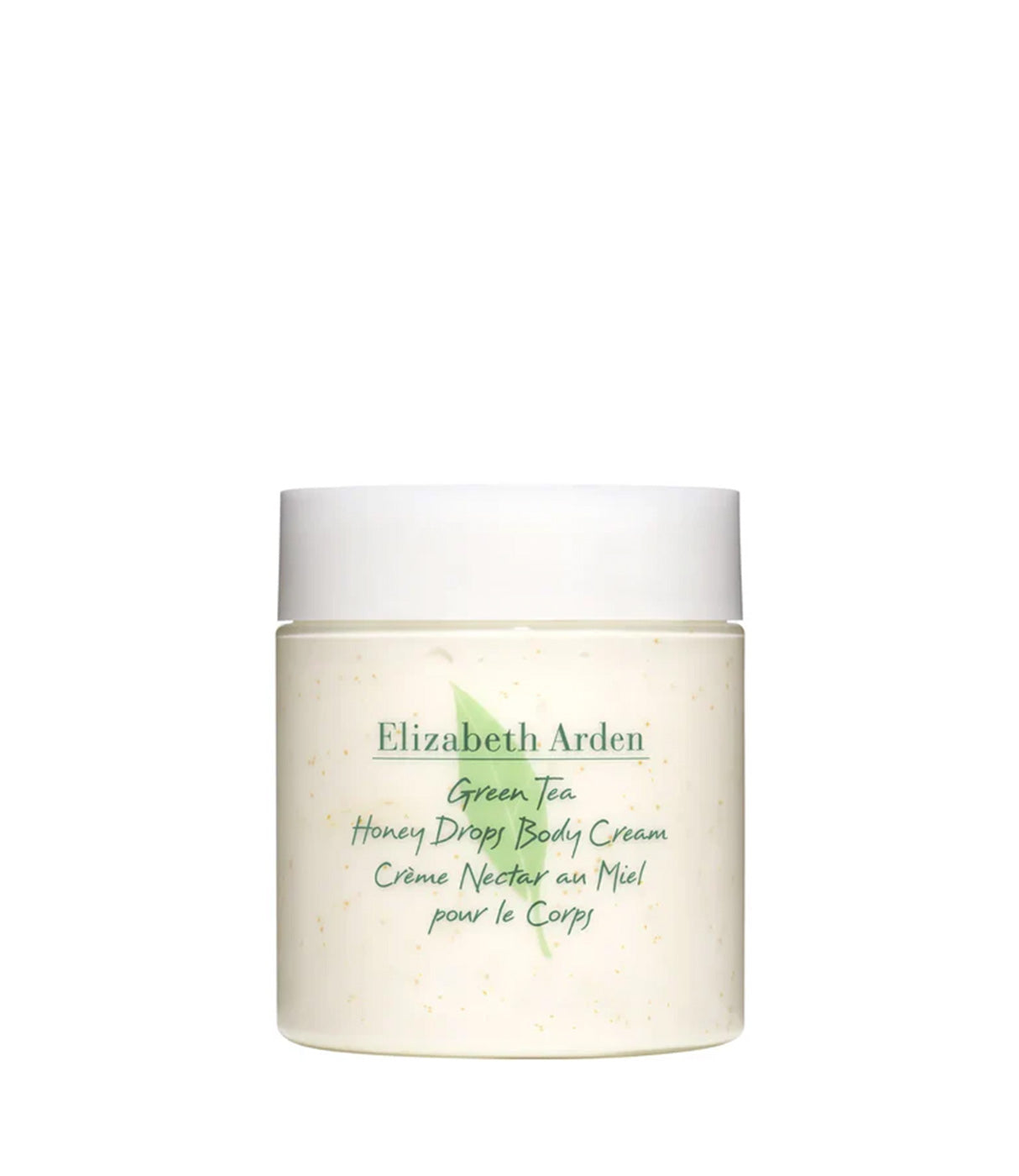 קרם גוף אליזבת ארדן גרין טי, פורמולת דבש, מוצר טיפוח לעור, מיכל לבן עגול
