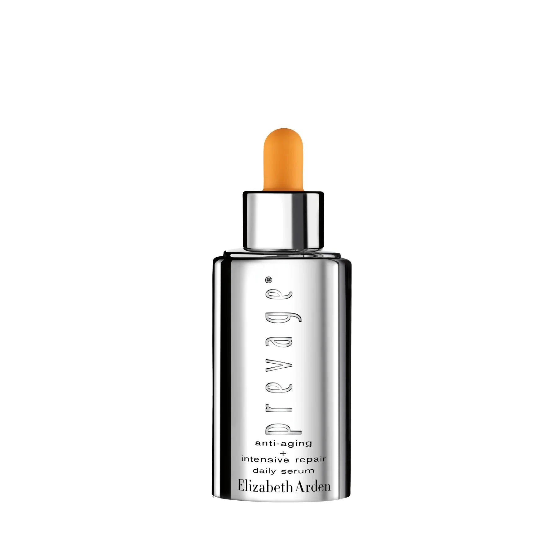 סרום אנטי אייג'ינג יומי Elizabeth Arden Prevage בקבוק כסוף, מוצר טיפוח יוקרתי CHOZEN