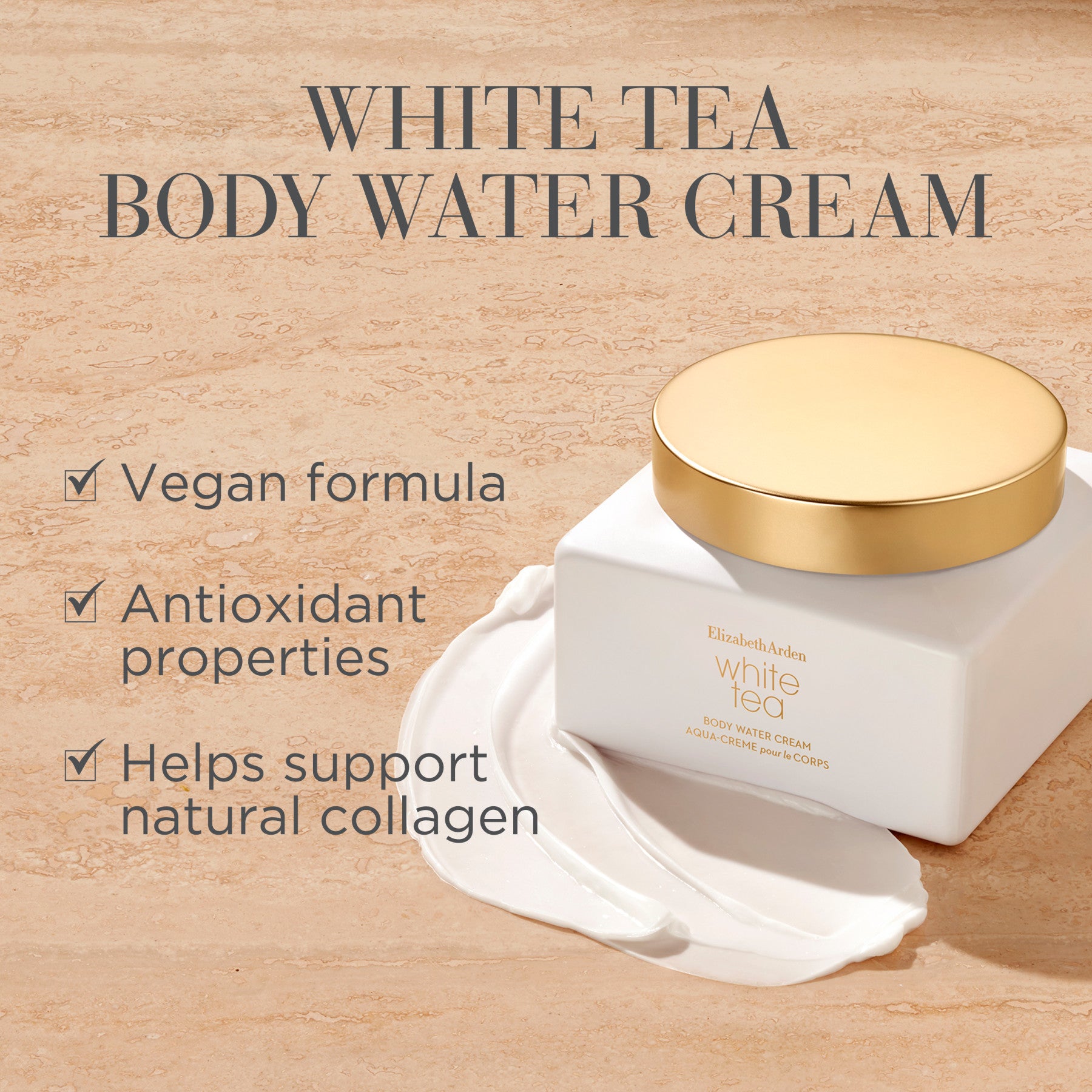 אליזבת ארדן WHITE TEA קרם גוף קליל 225 מ"ל