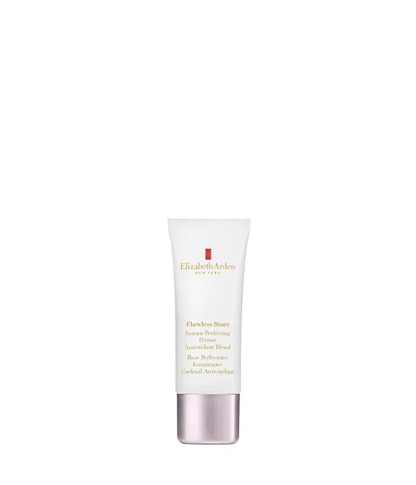 פריימר Elizabeth Arden Flawless Start על רקע לבן, מוצר טיפוח קוסמטי יוקרתי מבית CHOZEN