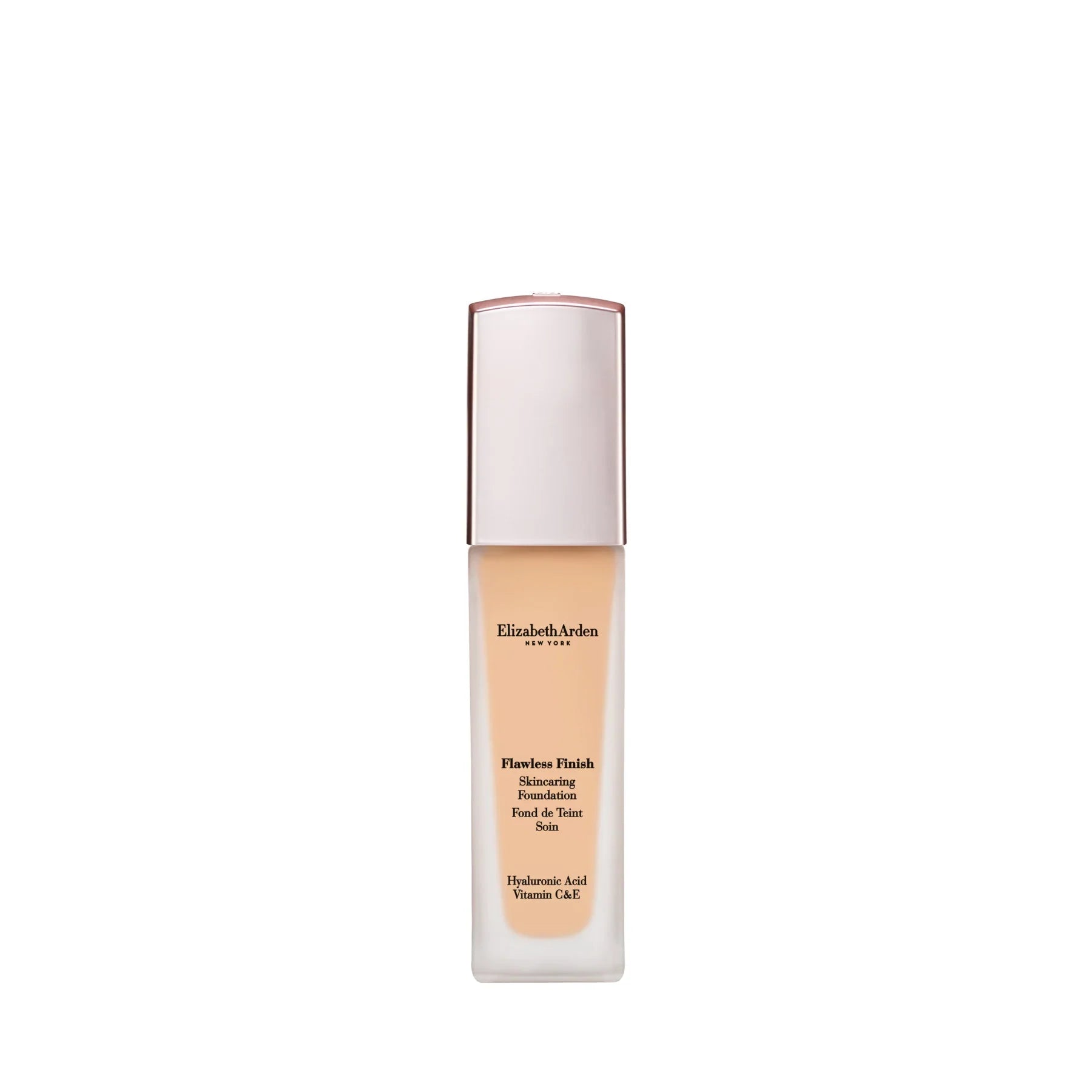 מייקאפ Elizabeth Arden Flawless Finish בבקבוק זכוכית, מוצר קוסמטיקה יוקרתי CHOZEN
