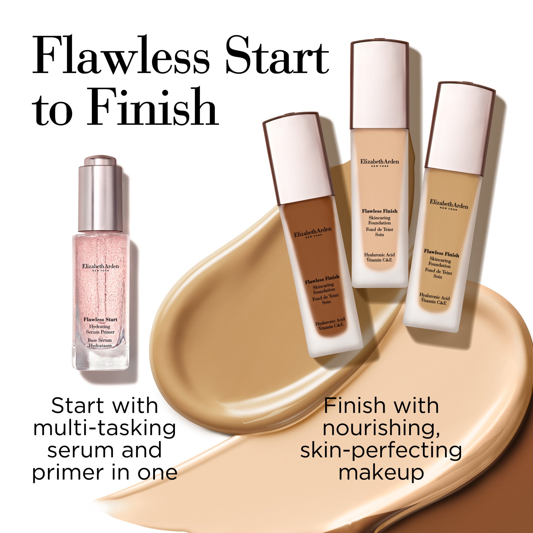 אליזבת ארדן מייק אפ מטפח FLAWLESS FINISH
