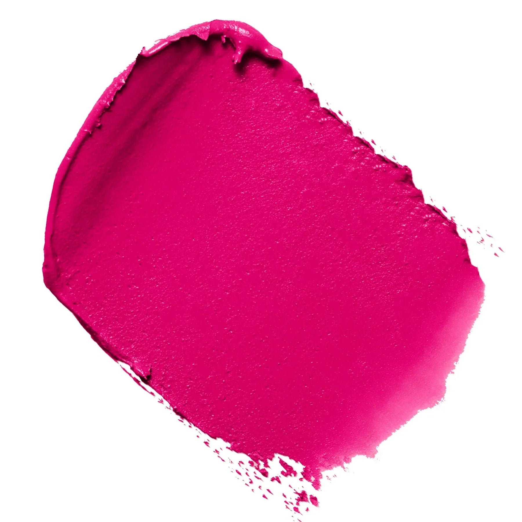 מריחה של שפתון ורוד פוקסיה על רקע לבן, קוסמטיקה מבית CHOZEN מבית קבוצת אלפא