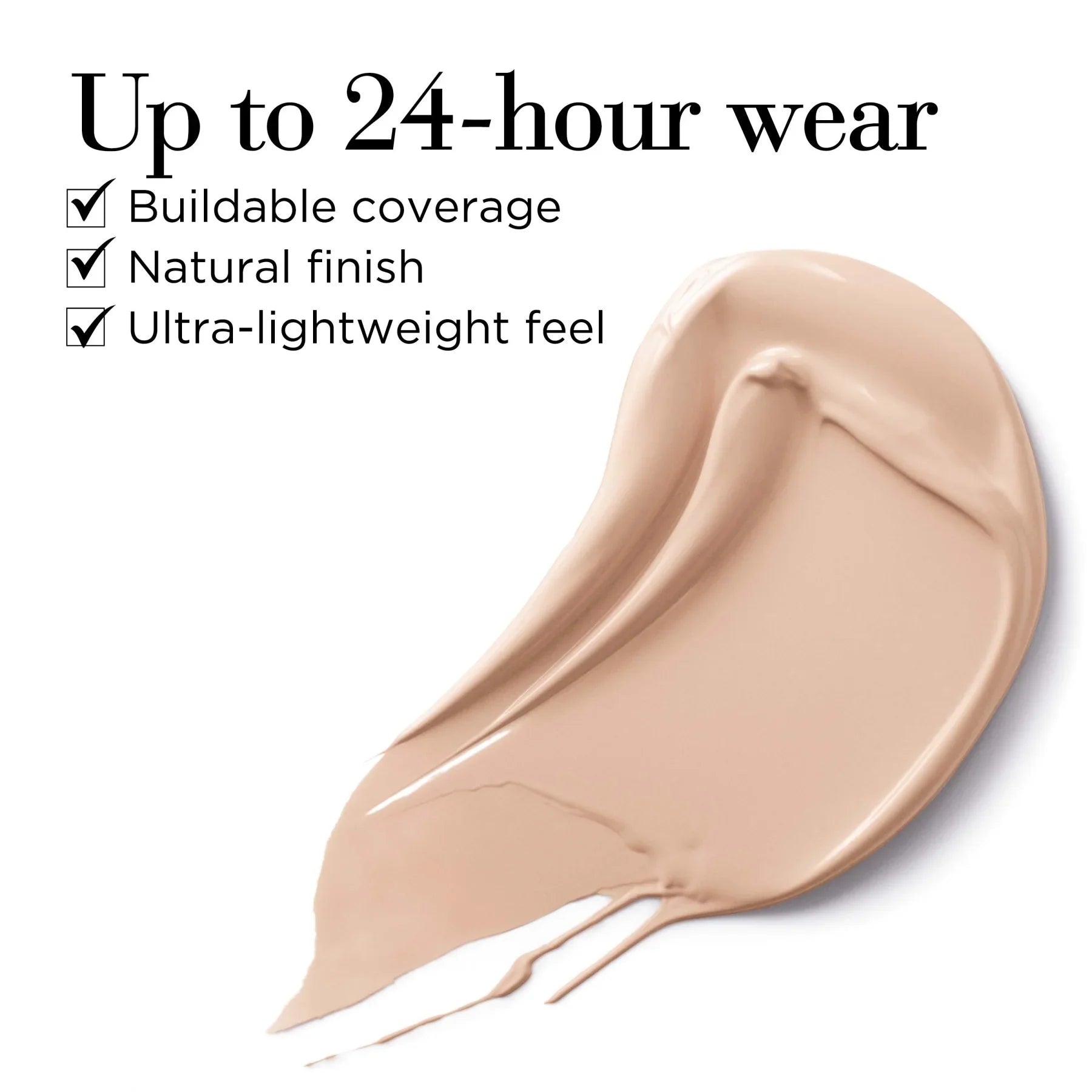 מרקם מייקאפ בגוון טבעי, עמיד עד 24 שעות, כיסוי מתכוונן ואולטרה קל מבית CHOZEN