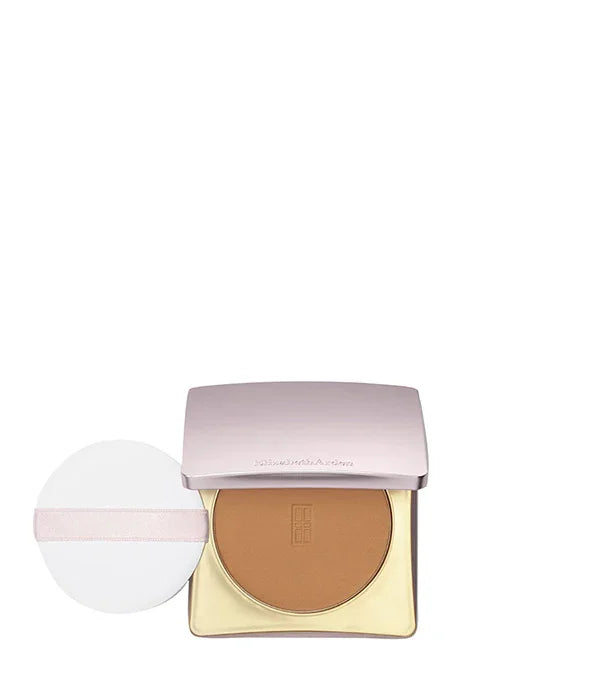 פודרה דחוסה אליזבת ארדן עם ספוגית, מוצר קוסמטי מבית מותג בינלאומי ב-CHOZEN