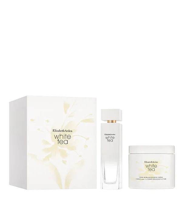 סט מתנה אליזבת ארדן White Tea עם בושם וקרם גוף, מבית המותגים המובילים ב-CHOZEN