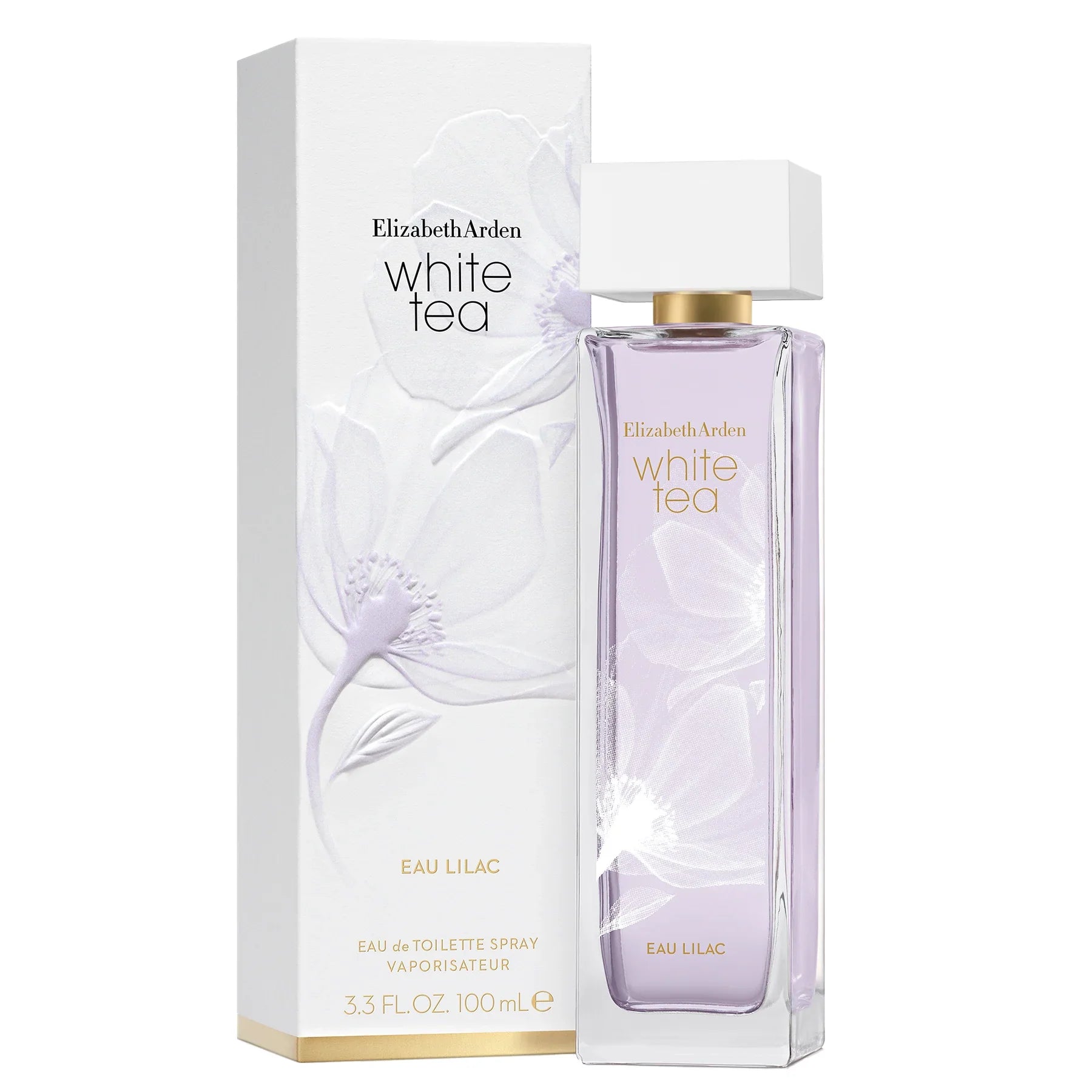 בושם Elizabeth Arden White Tea Eau Lilac 100 מ"ל, אריזת יוקרה, מותג מוביל מבית CHOZEN
