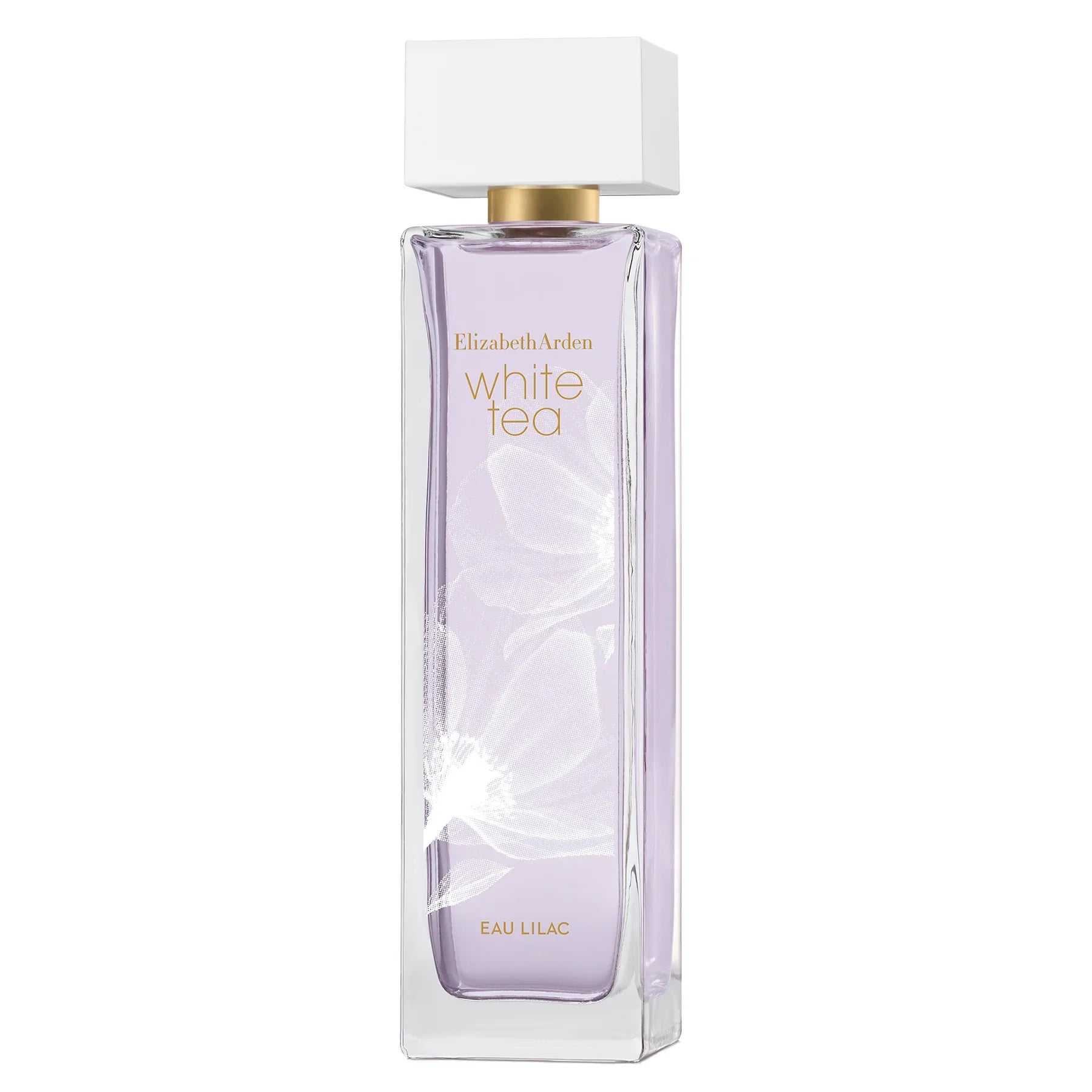 בושם אליזבת ארדן וויט טי לילך בבקבוק סגול בעיצוב יוקרתי, מבית CHOZEN