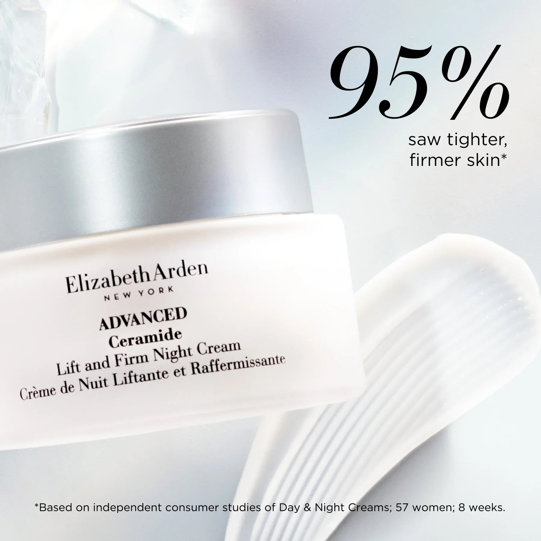 קרם לילה מוצק וממצק Elizabeth Arden ADVANCED Ceramide, מוצר טיפוח יוקרתי באתר CHOZEN