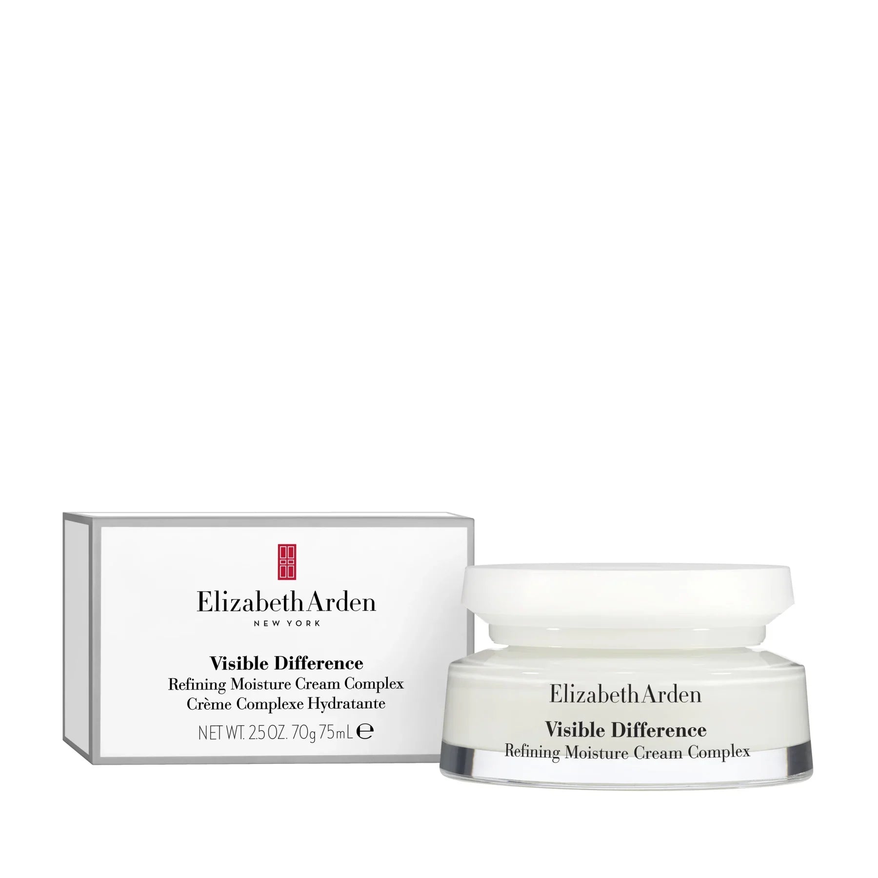 קרם לחות Elizabeth Arden Visible Difference על רקע לבן, מותג יוקרה באתר CHOZEN