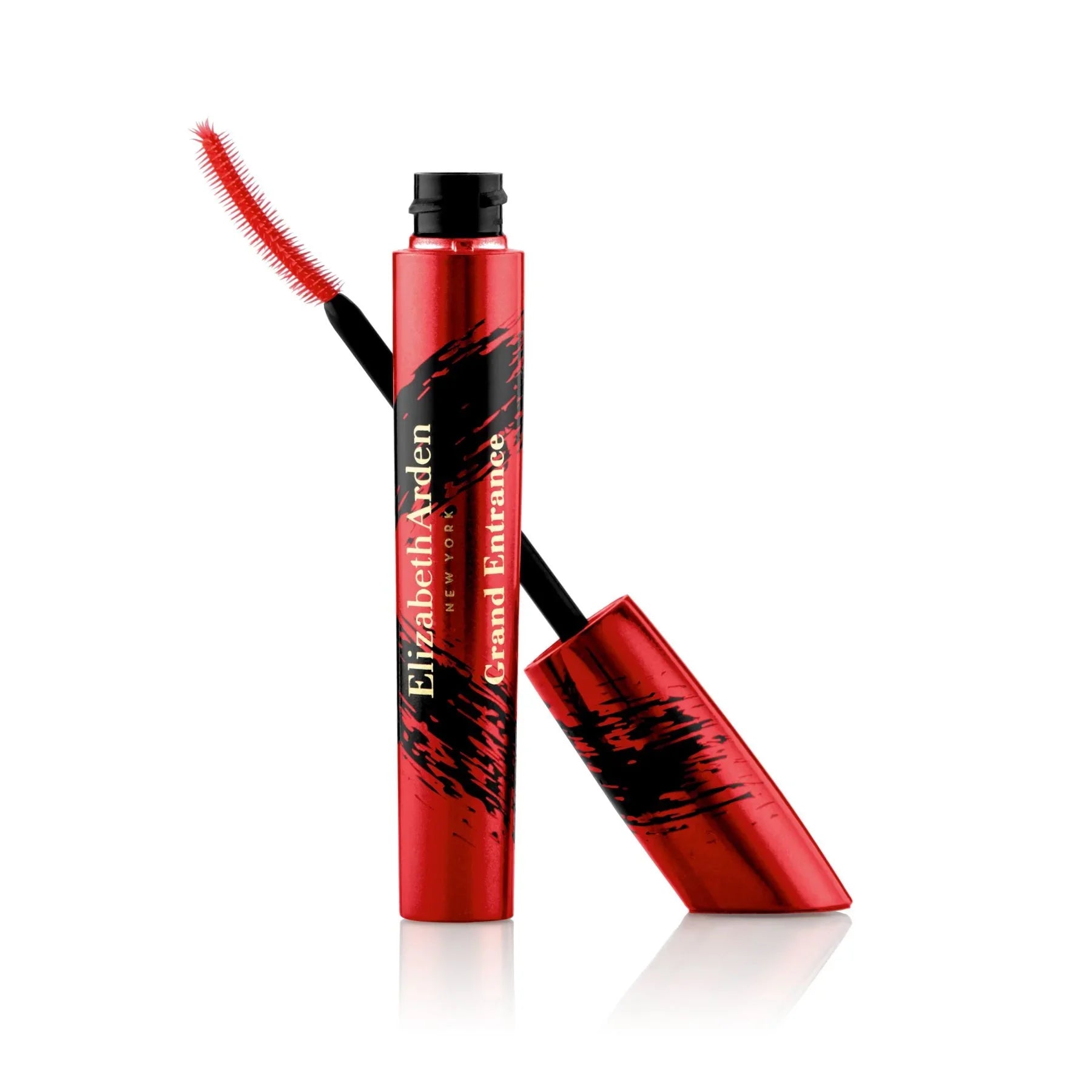 מסקרה אדומה של Elizabeth Arden Grand Entrance עם מברשת קשתית, מוצר יופי יוקרתי CHOZEN