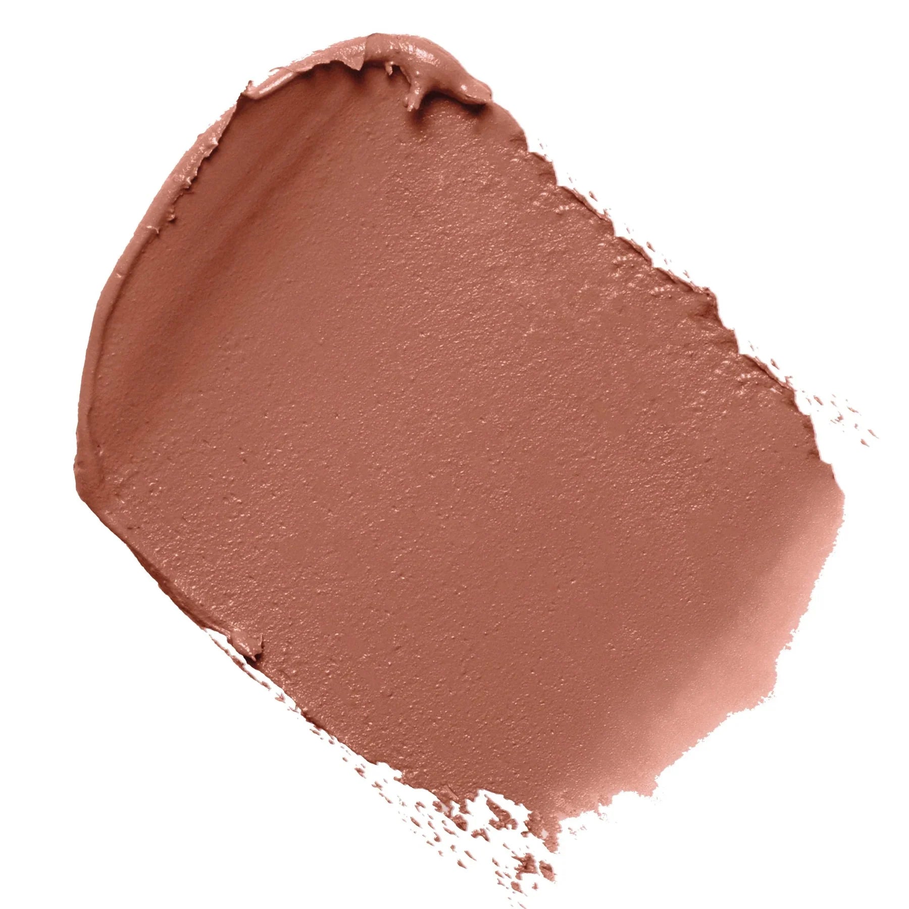 מריחה של שפתון בגוון ניוד על רקע לבן, מבית המותגים המובילים CHOZEN