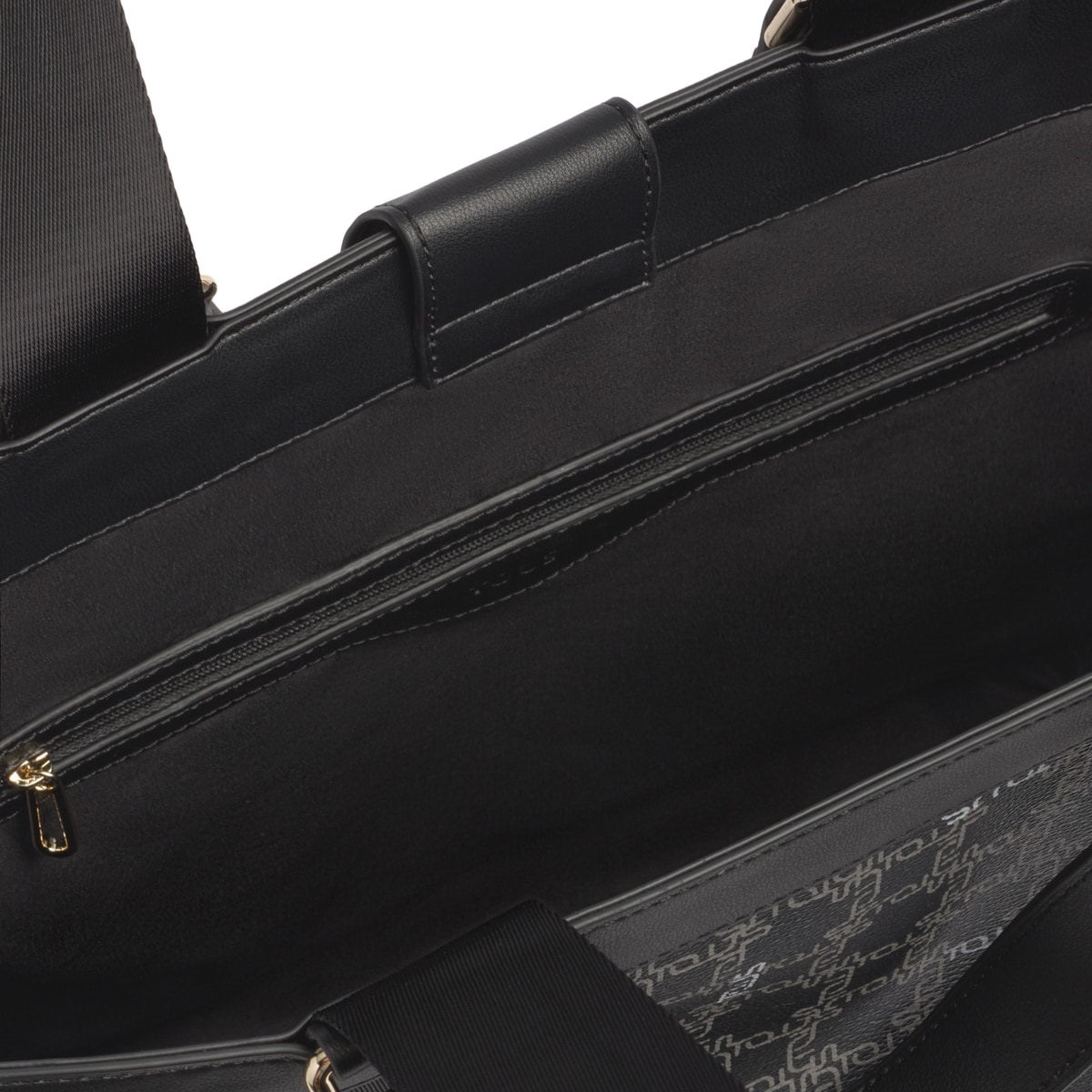 טואוס תיק כתף שחור Logogram