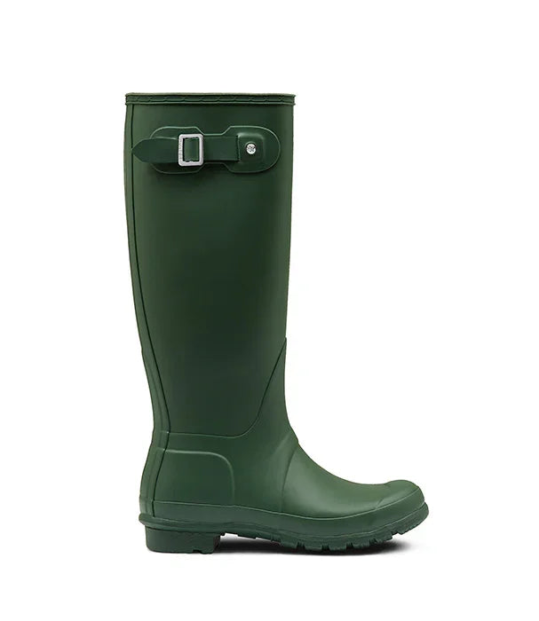 מגף גומי ירוק גבוה עם אבזם, עיצוב עמיד ואופנתי מבית CHOZEN