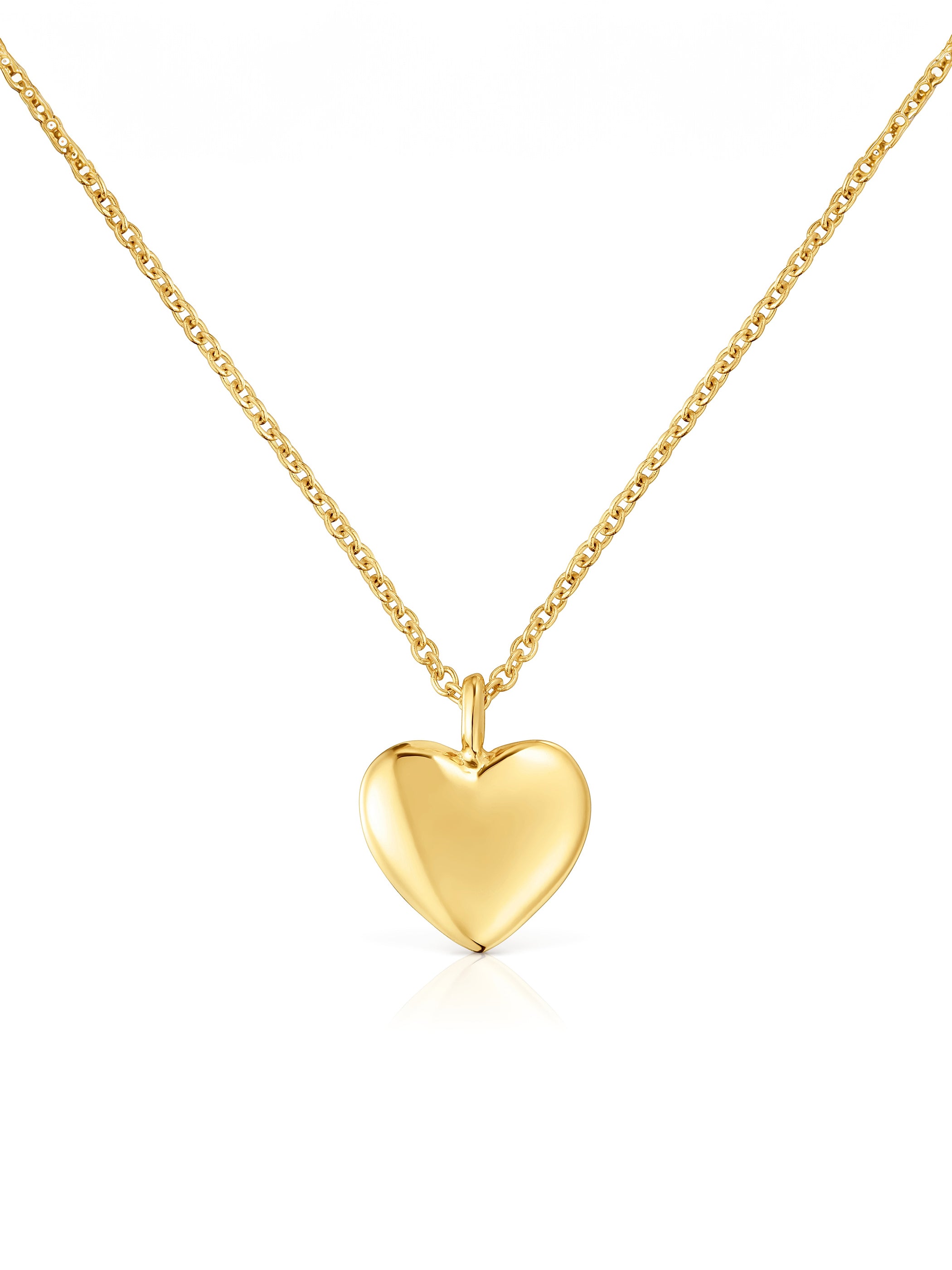 טואוס שרשרת לב My Other Half מזהב