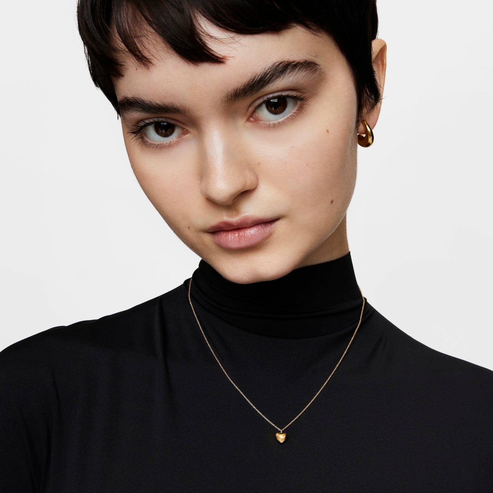 טואוס שרשרת לב My Other Half מזהב