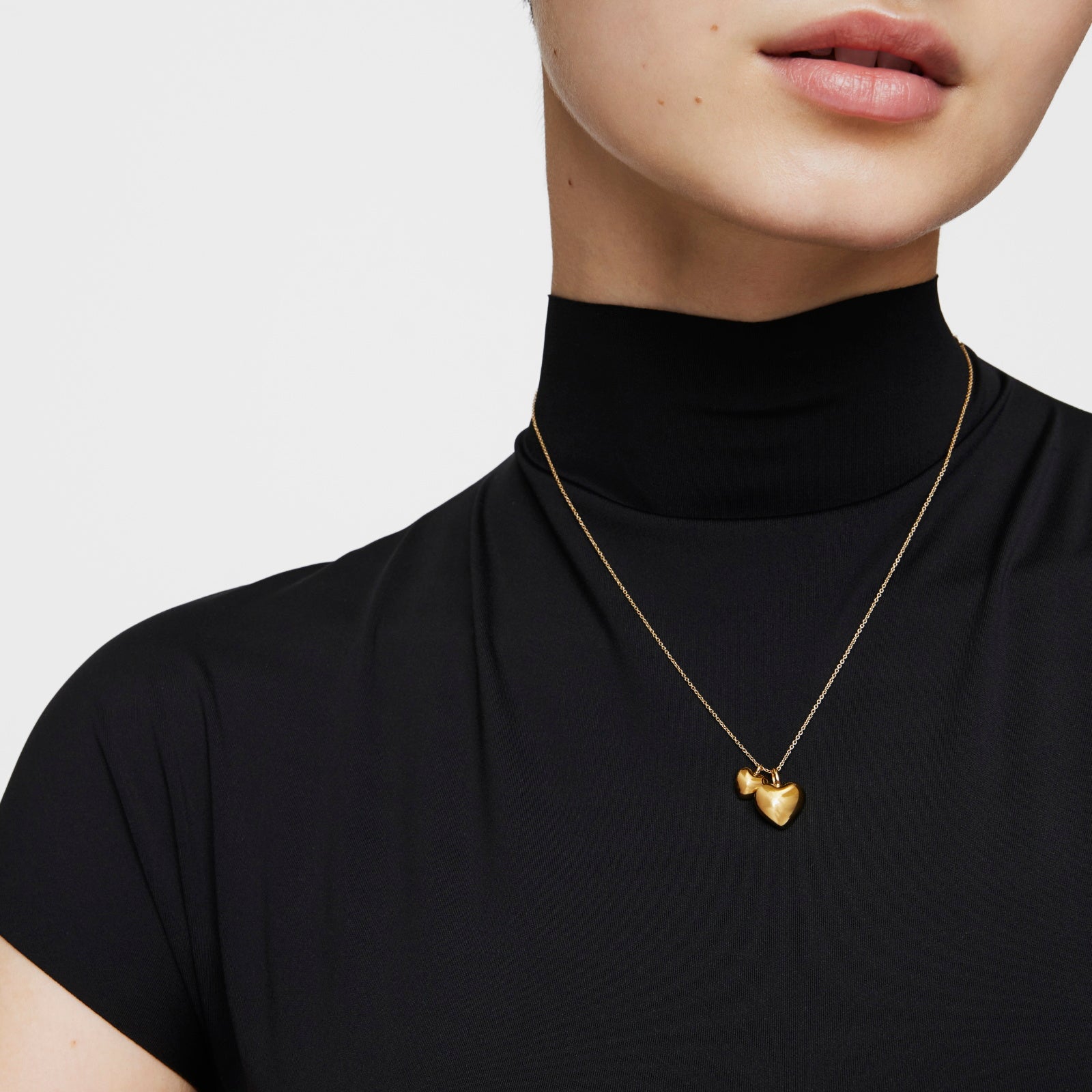 טואוס שרשרת לב My Other Half מזהב