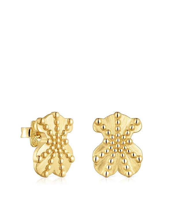 עגילי זהב צמודים בצורת פרח דגם ייחודי, תכשיטים יוקרתיים של chozen