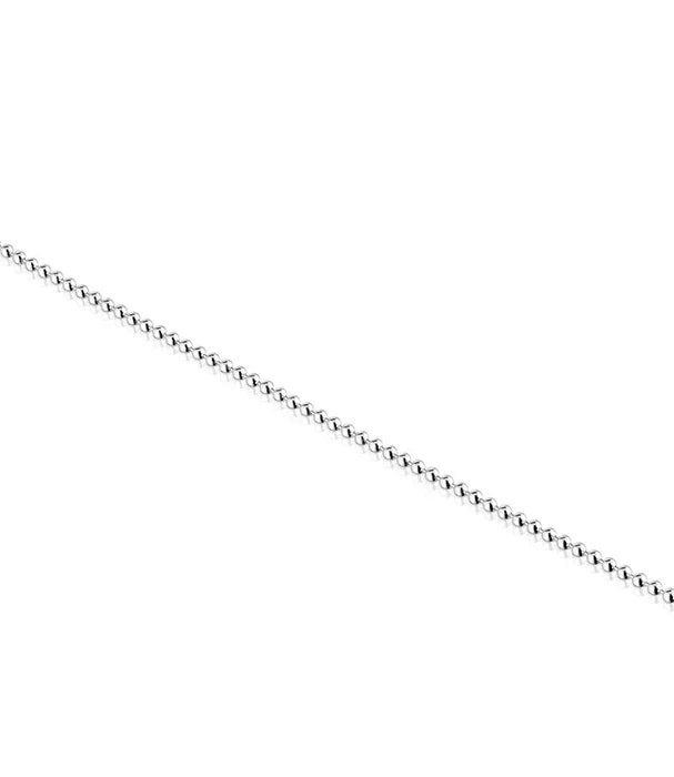 שרשרת כסף עדינה מבית CHOZEN על רקע לבן, תכשיטים יוקרתיים מבית היבואן הרשמי