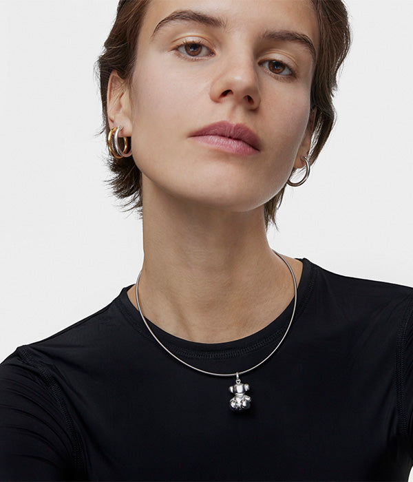 טואוס שרשרת Mesh Tube מפלדה - CHOZEN