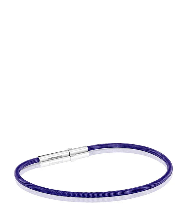 שרשרת סגולה עם סוגר כסף לנשים, אקססוריז אופנתי CHOZEN מותגים מובילים