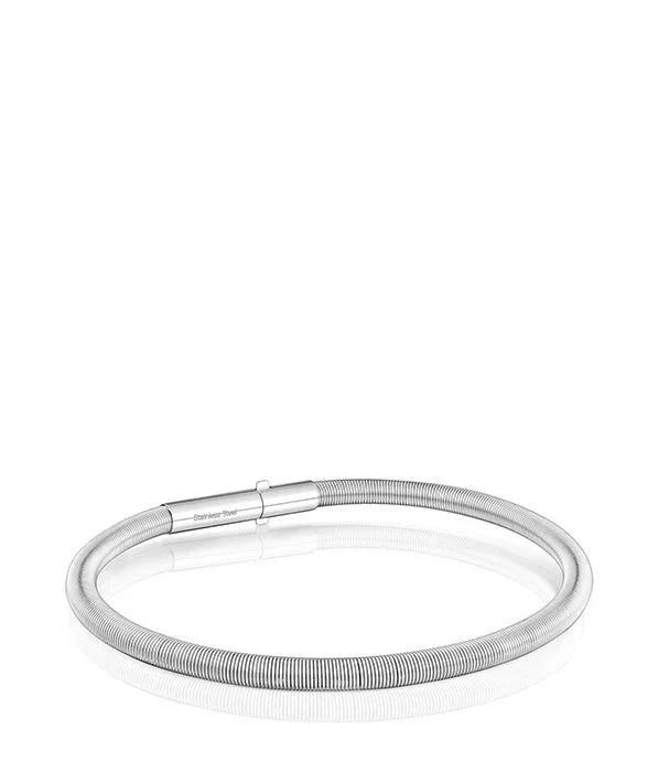 שרשרת גברים מכסף סטריל ברקע לבן, תכשיט אופנה CHOZEN, מותגים מובילים מבית קבוצת אלפא