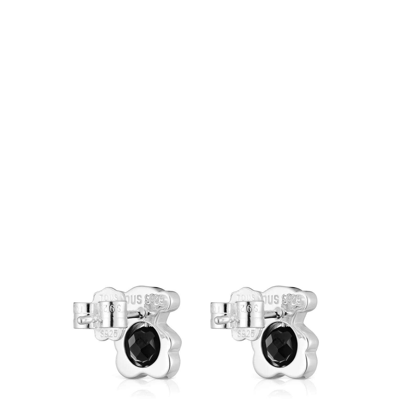 עגילי כסף טדי בר ויהלום שחור, עיצוב יוקרתי, מותג בינלאומי ב-CHOZEN קבוצת אלפא