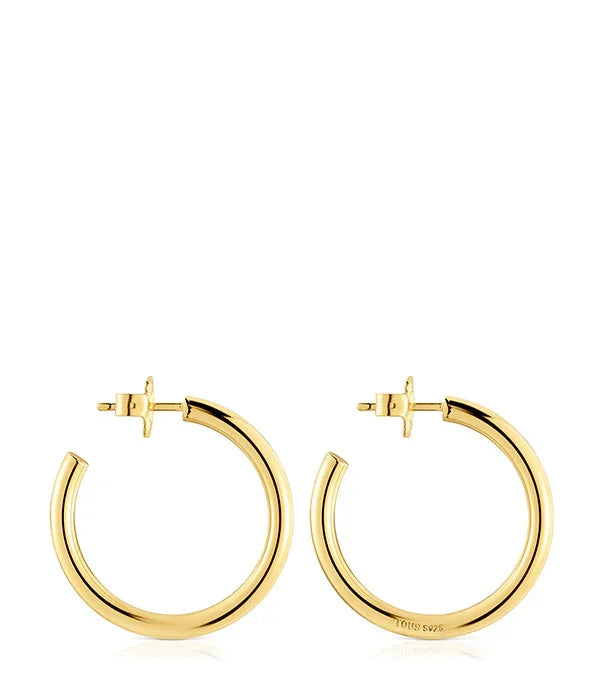 עגילי חישוק זהב קלאסיים לנשים, עיצוב אלגנטי מבית CHOZEN, ייבוא קבוצת אלפא