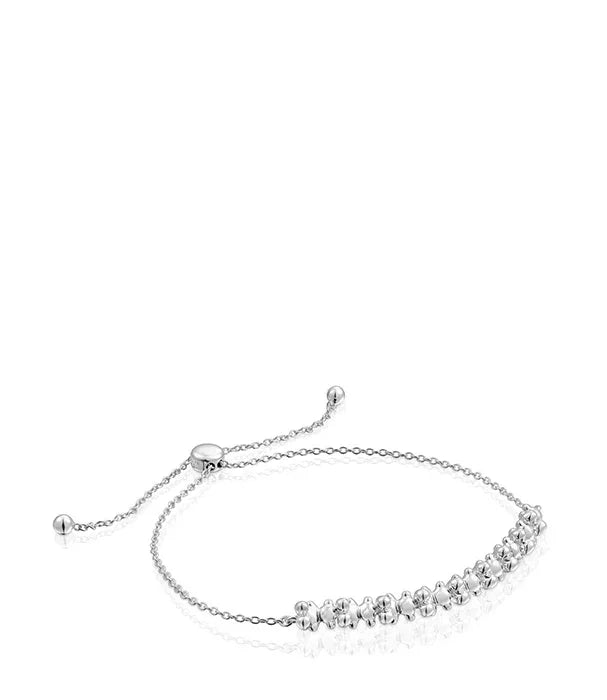 צמיד כסף עדין בעיצוב חרוזים, תכשיטי נשים יוקרתיים CHOZEN מבית קבוצת אלפא