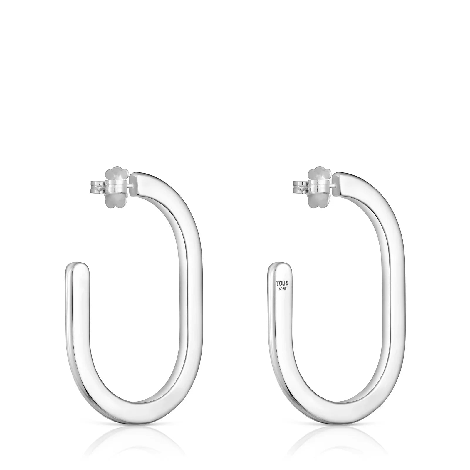 עגילי חישוק כסף לנשים מותג TOUS בלעדי ב-CHOZEN קבוצת אלפא