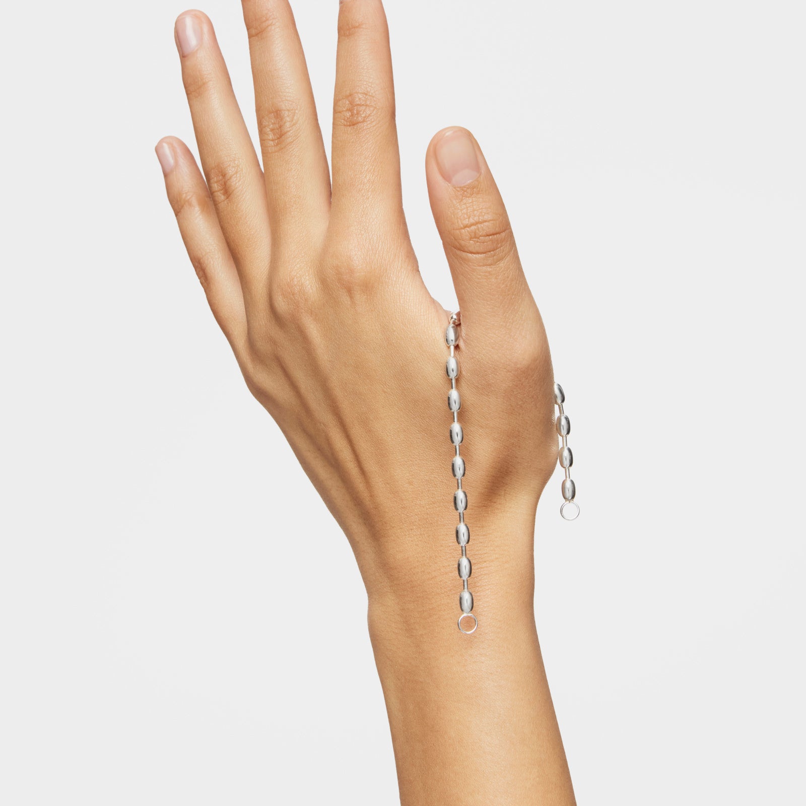 טואוס צמיד חוליות Hold Oval מכסף