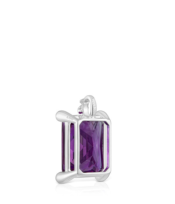 טואוס תליון בשיבוץ אבן חן TOUS Color מכסף