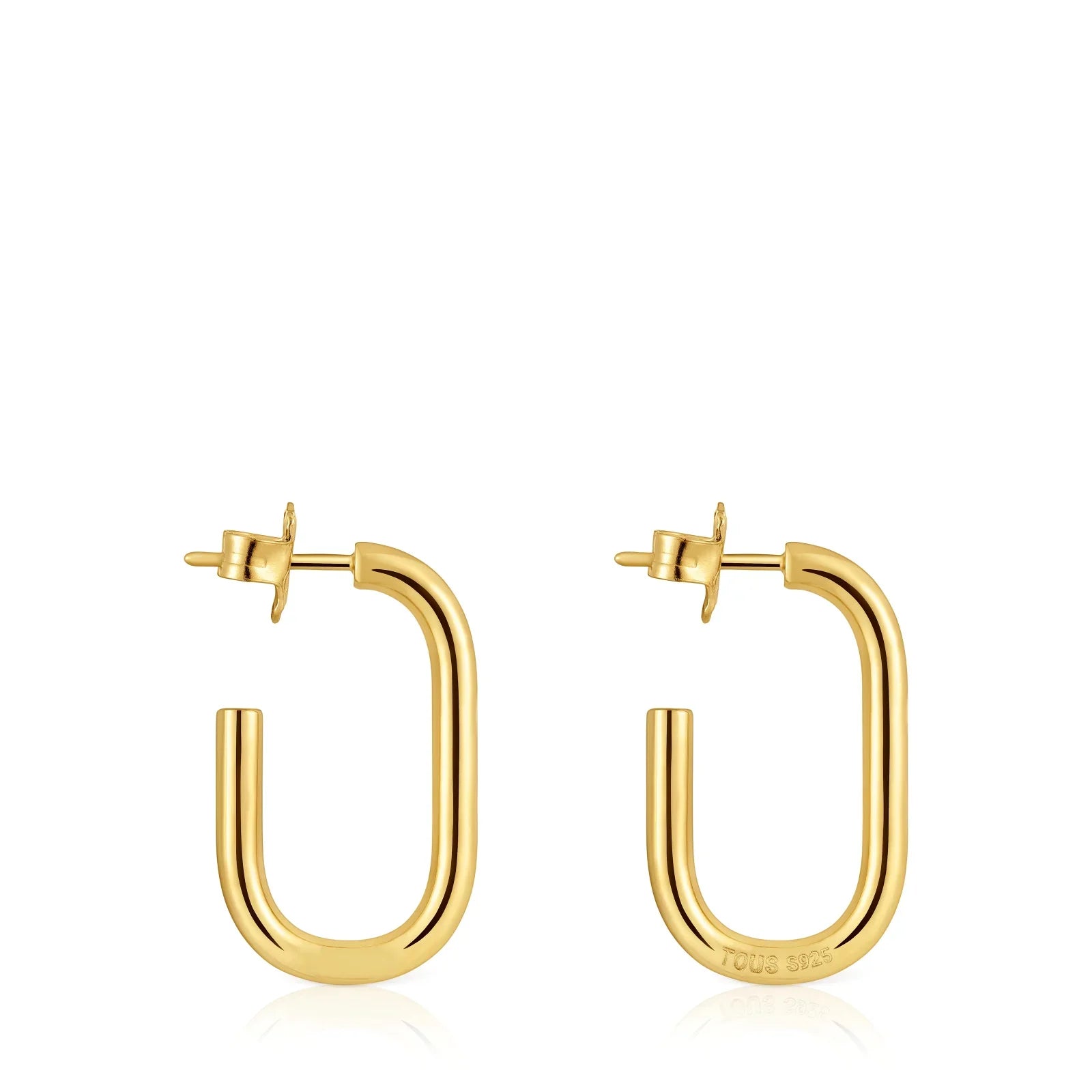 עגילי חישוק זהב מעוצבים מבית CHOZEN, תכשיטים יוקרתיים של מותגים מובילים