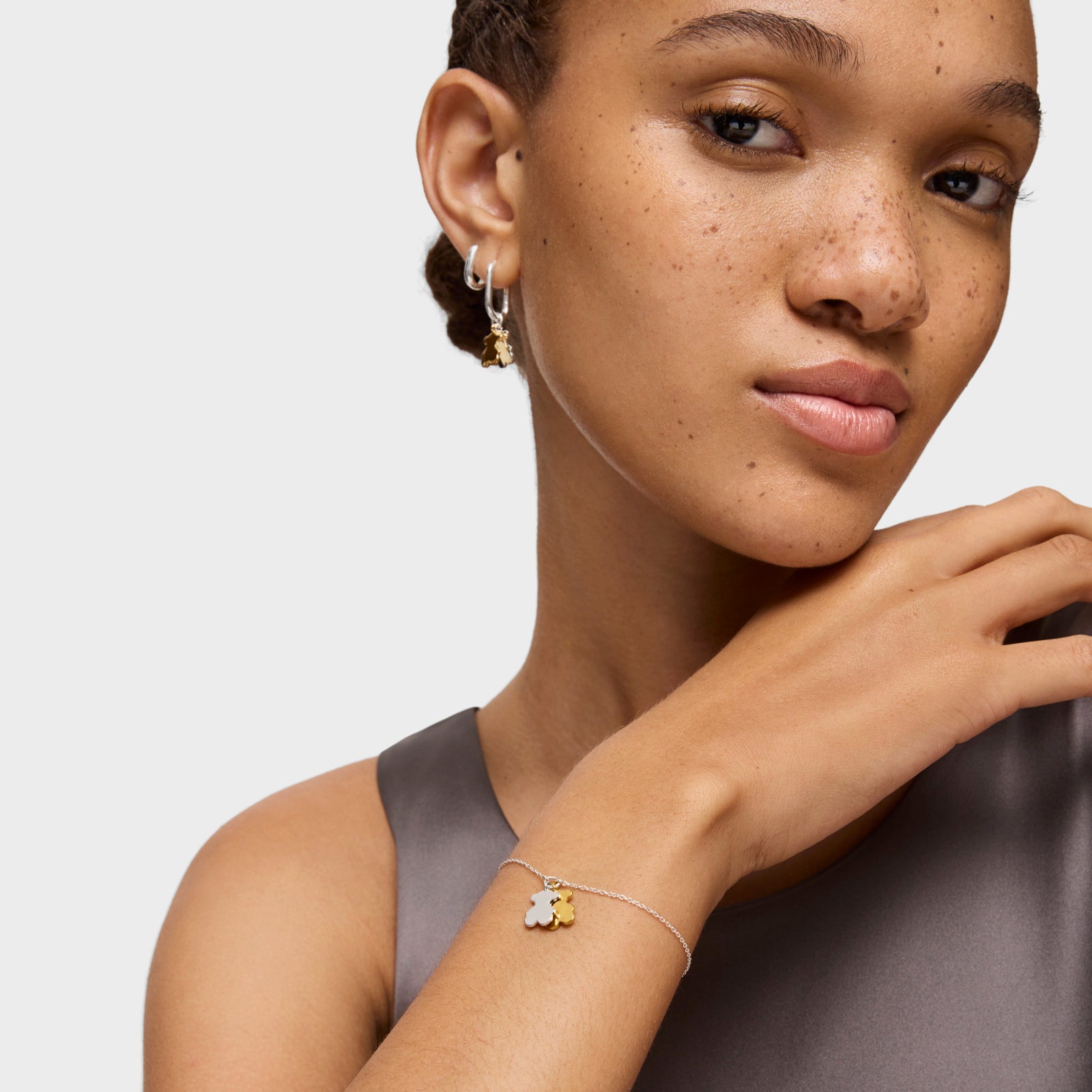 טואוס צמיד דובי Sweet Dolls בשני גוונים