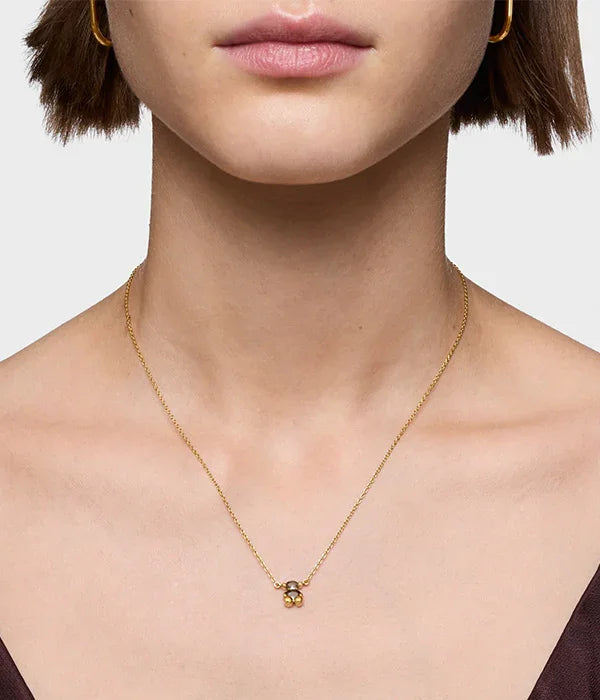 שרשרת זהב עדינה עם תליון עגול, דגם אופנתי לנשים, מבית CHOZEN מותגים מובילים