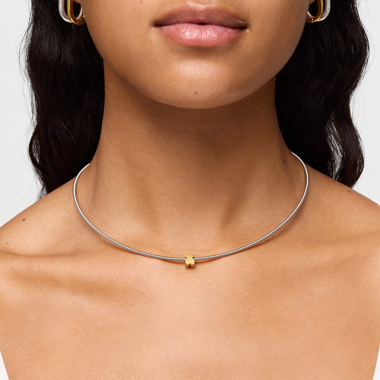 טואוס תליון דובי TOUS 1950 מכסף ועליו זהב 18 קראט