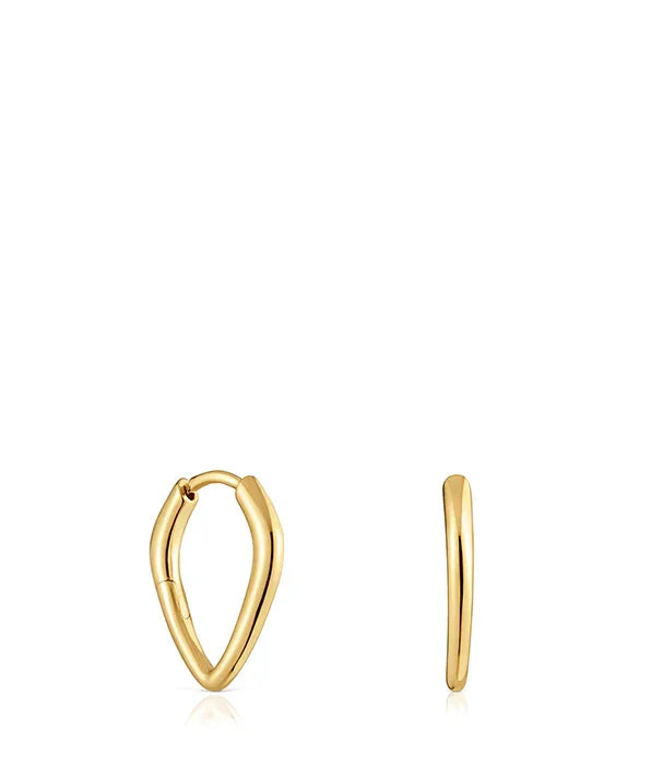 עגילי חישוק זהב מעוצבים מבית CHOZEN, תכשיטי אופנה יוקרתיים לקבוצת אלפא