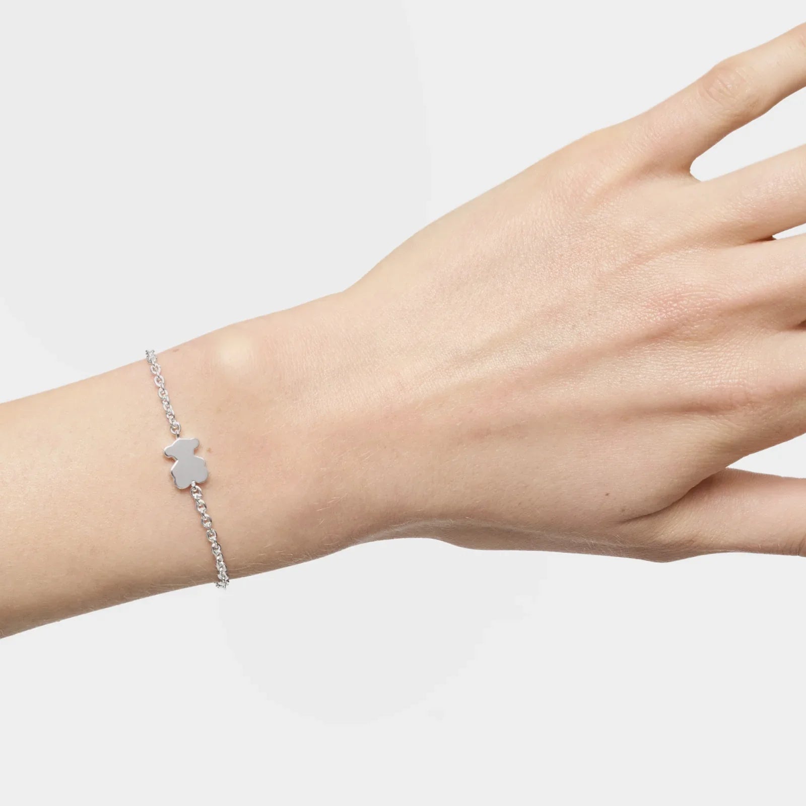 צמיד כסף עדין עם תליון דמות על פרק כף היד, אופנה יוקרתית CHOZEN