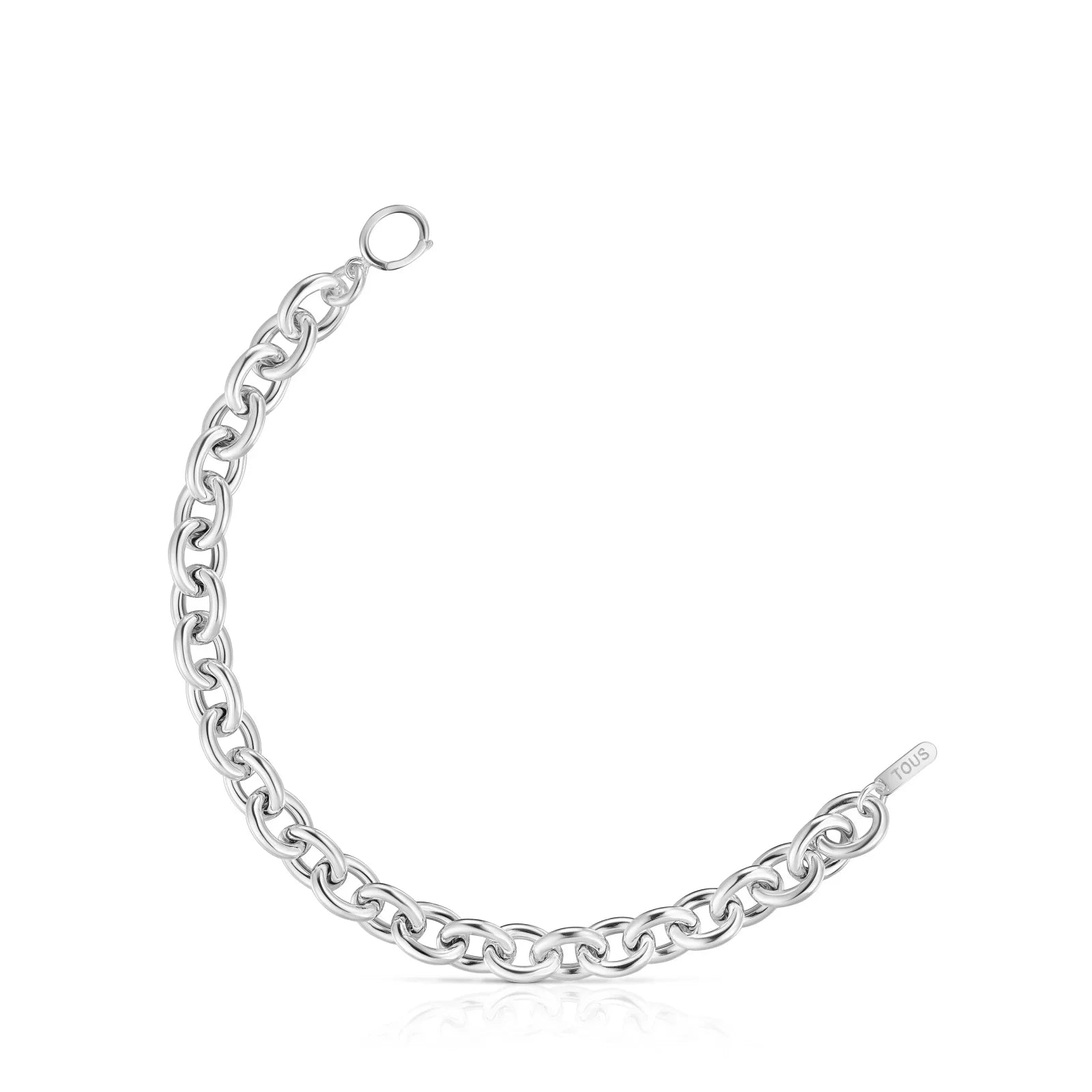 צמיד כסף יוקרתי עם סוגר עגול, תכשיטים אופנתיים CHOZEN, קבוצת אלפא