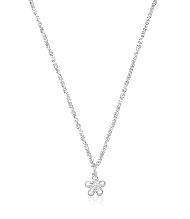 טואוס שרשרת פרח Daisy מכסף