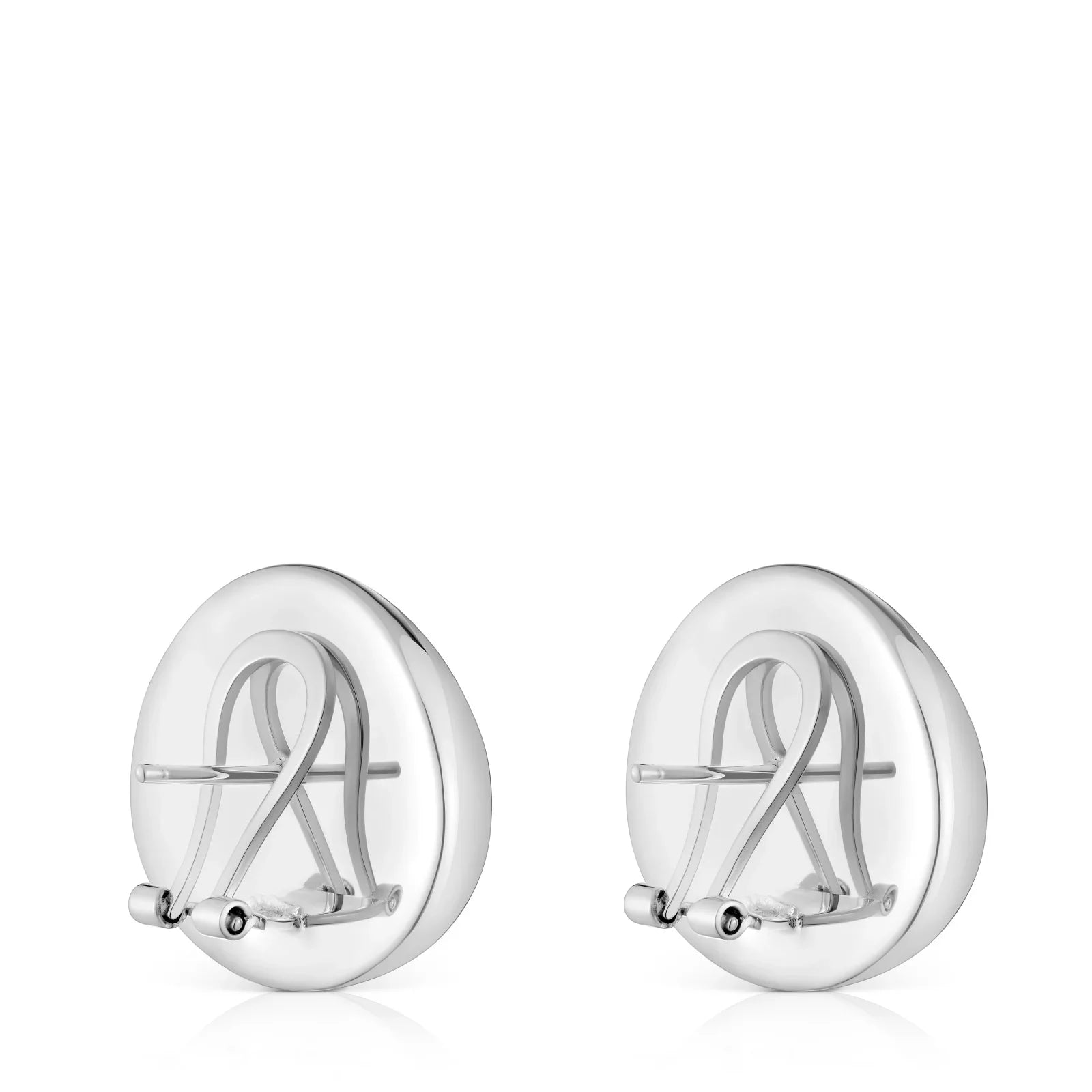 חפתים יוקרתיים בצבע כסף מבית CHOZEN, עיצוב אלגנטי ועגול, לקבוצה אלפא, תכשיטים לגבר