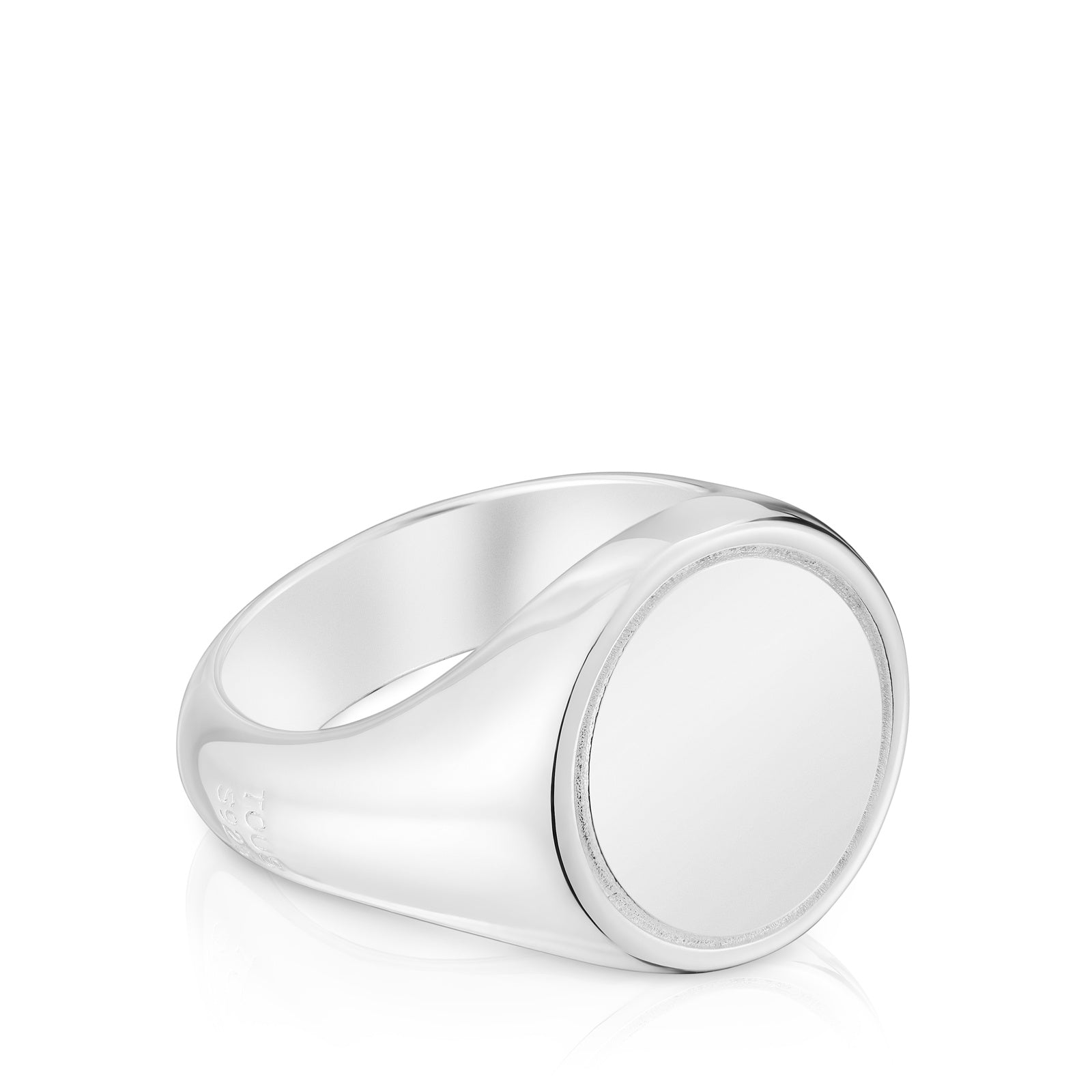 טואוס טבעת חותם BASICS מכסף