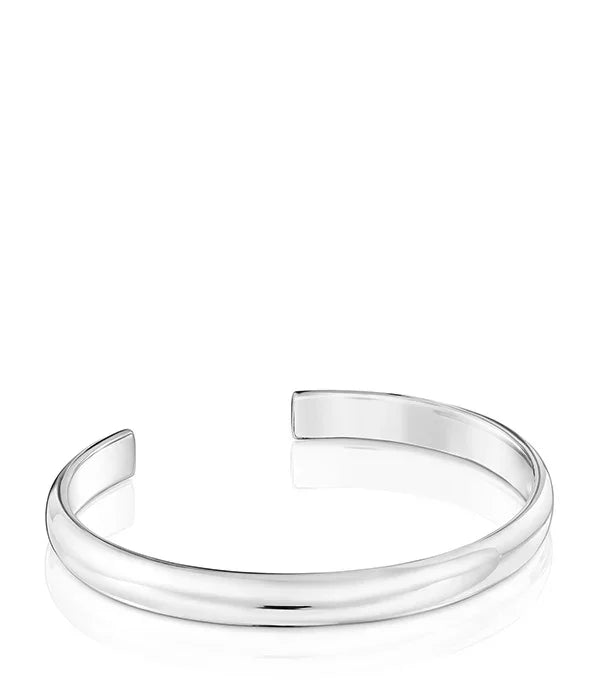 צמיד כסף פתוח בעיצוב מינימליסטי מבית CHOZEN, תכשיטים יוקרתיים לאישה